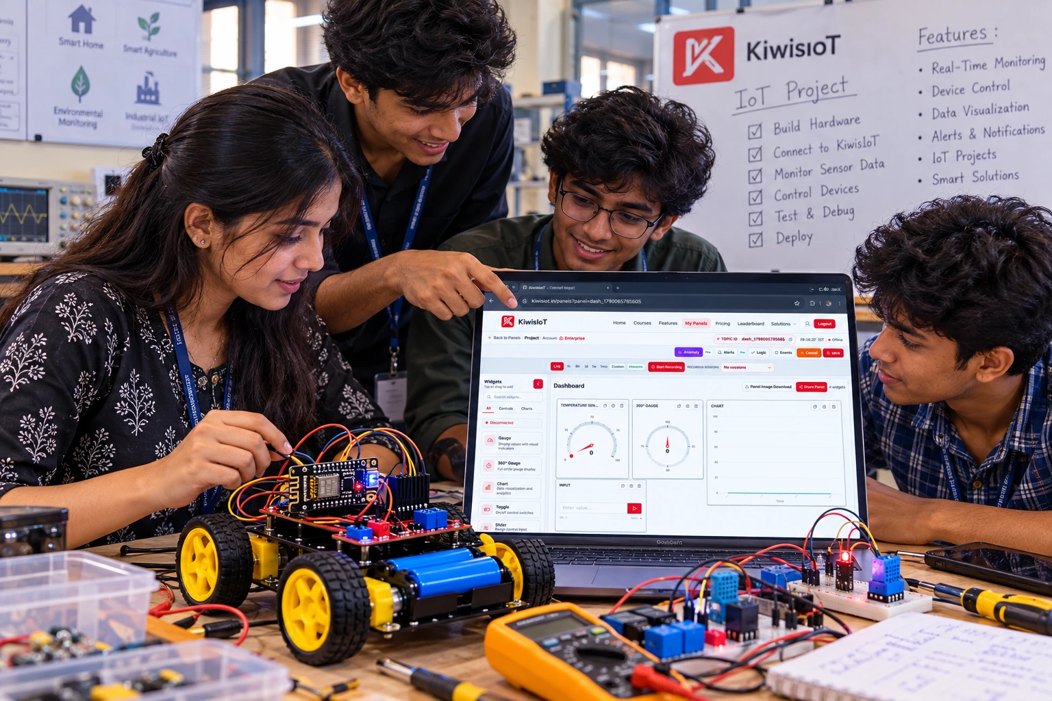 IoT for College & Schools – education lab and certifications